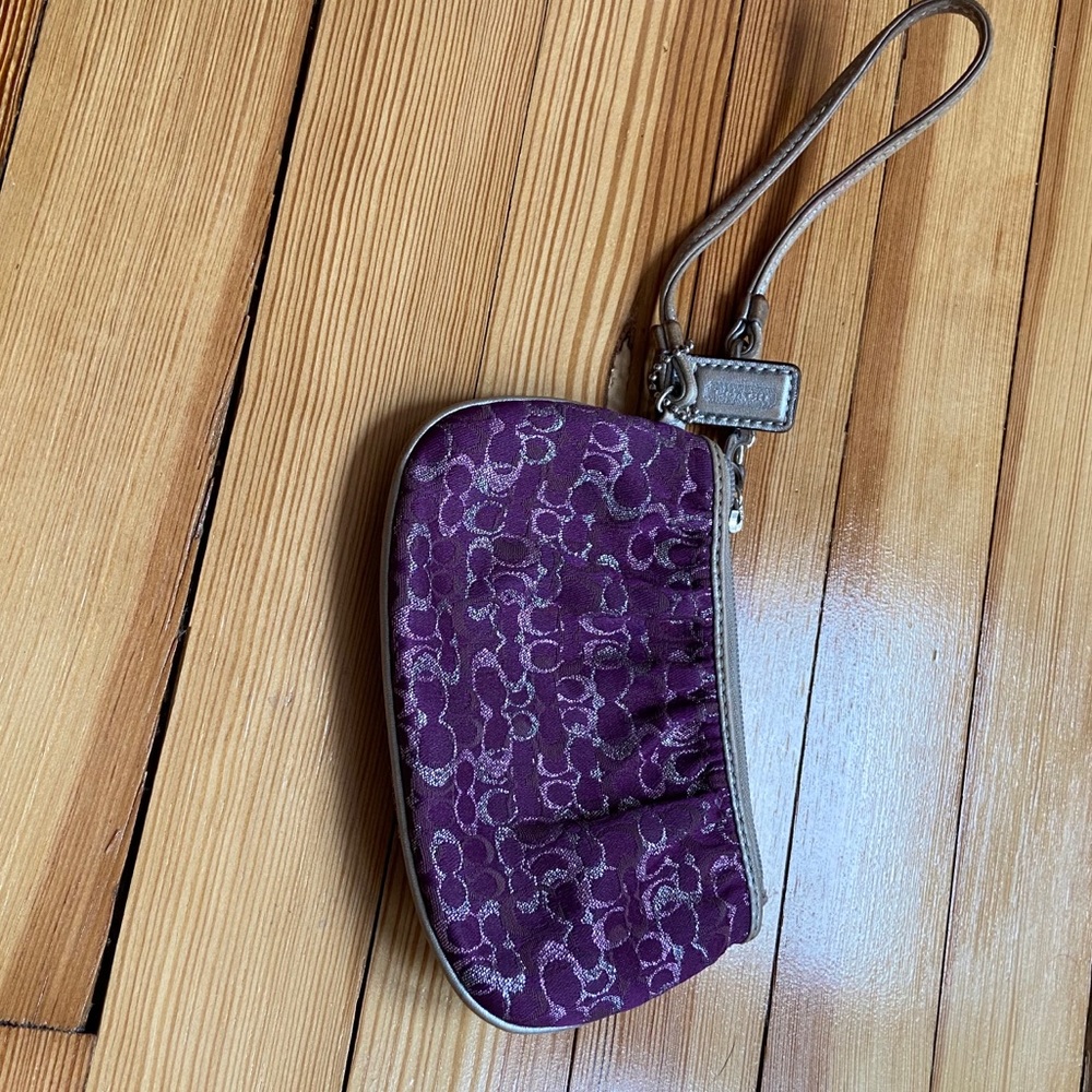 Coach wristlet